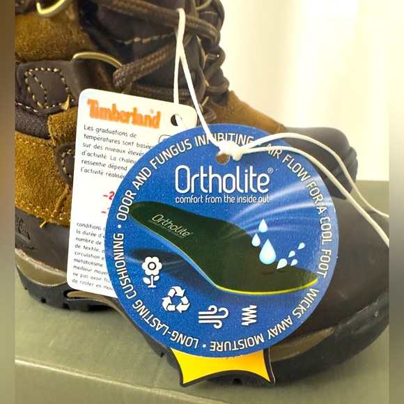 Timberland Blizzard Bliss Waterproof Brown Snow Boot   Toddler 6    New … - Picture 4 of 11